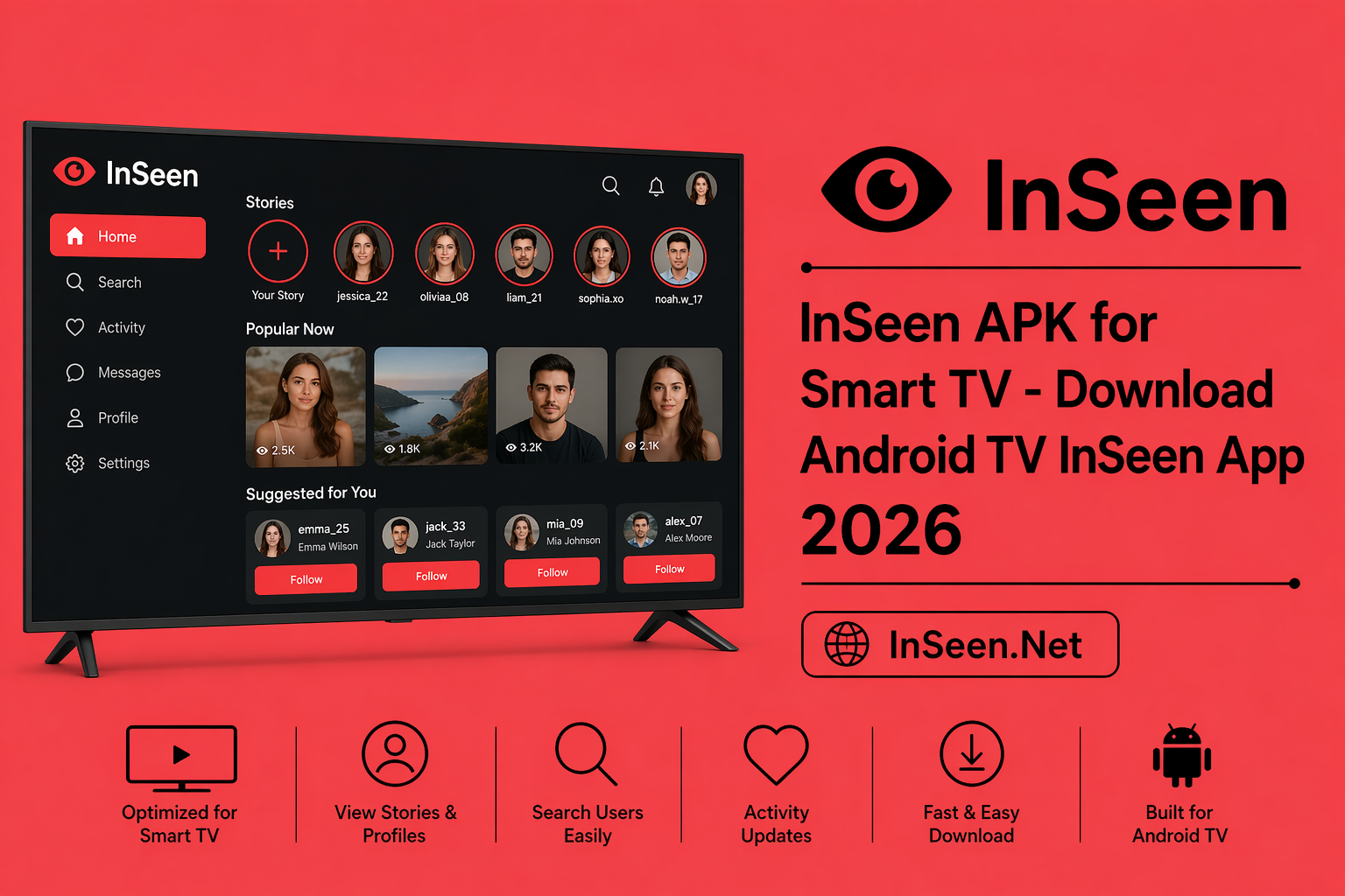 InSeen APK for Smart TV